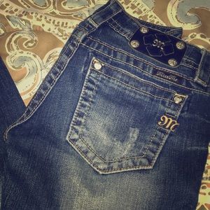 Miss Me blue jeans